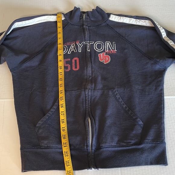 University of Dayton sweat jacket full zipper and front pockets youth 14/16 - Picture 10 of 14